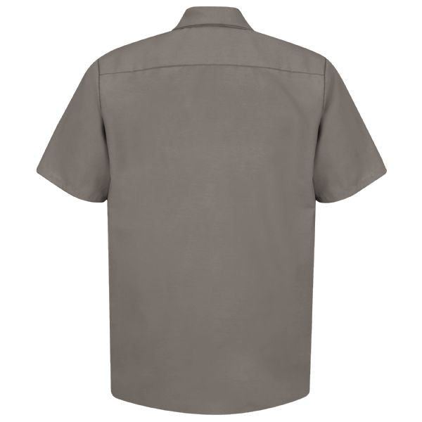 Red Kap Men's Short Sleeve Industrial Work Shirt