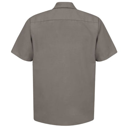Red Kap Men's Short Sleeve Industrial Work Shirt