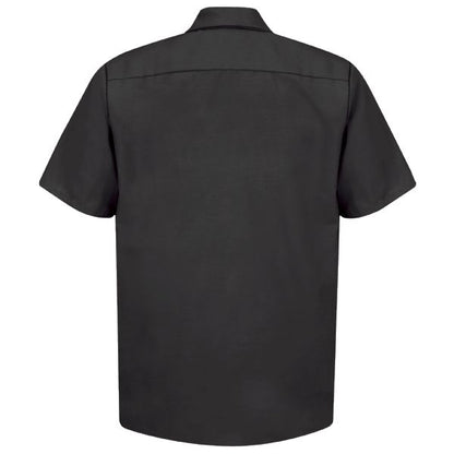 Red Kap Men's Short Sleeve Industrial Work Shirt