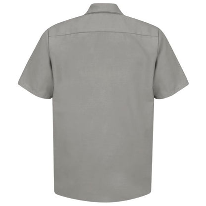 Red Kap Men's Short Sleeve Industrial Work Shirt