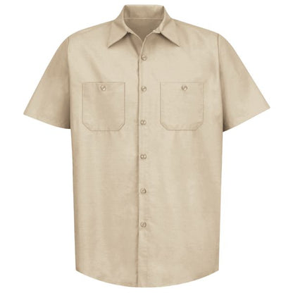 Red Kap Men's Short Sleeve Industrial Work Shirt