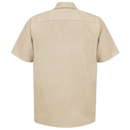 Red Kap Men's Short Sleeve Industrial Work Shirt