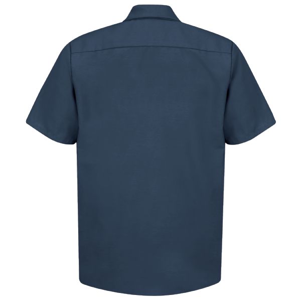 Red Kap Men's Short Sleeve Industrial Work Shirt