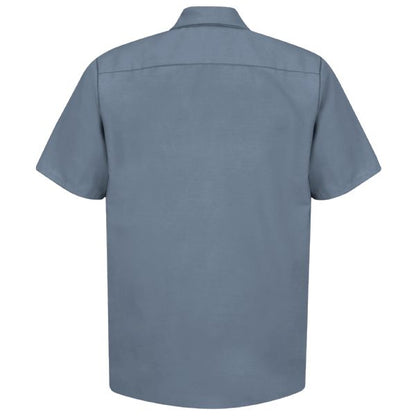 Red Kap Men's Short Sleeve Industrial Work Shirt
