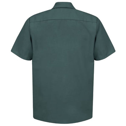 Red Kap Men's Short Sleeve Industrial Work Shirt