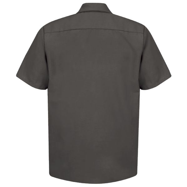 Red Kap Men's Short Sleeve Industrial Work Shirt