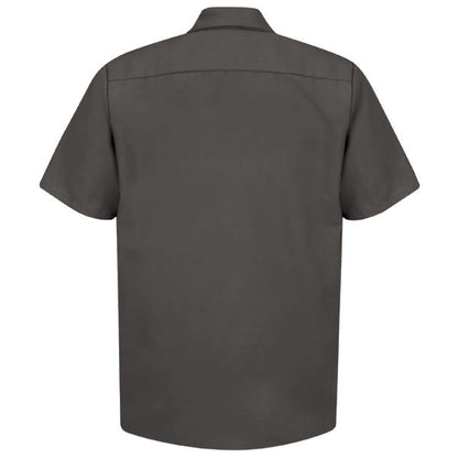 Red Kap Men's Short Sleeve Industrial Work Shirt