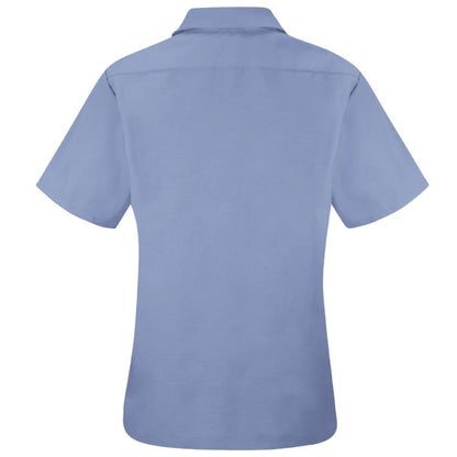 Red Kap Women's Short Sleeve Specialized Pocketless Work Shirt