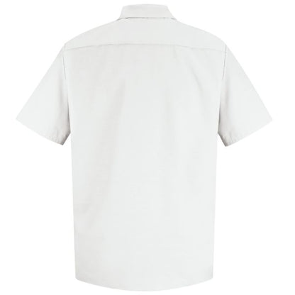 Red Kap Men's Short Sleeve Specialized Pocketless Work Shirt