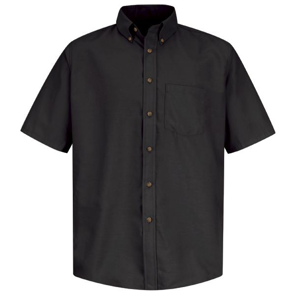 Red Kap Men's Short Sleeve Poplin Dress Shirt