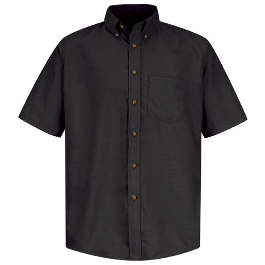 Red Kap Men's Short Sleeve Poplin Dress Shirt