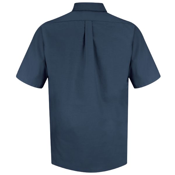 Red Kap Men's Short Sleeve Poplin Dress Shirt