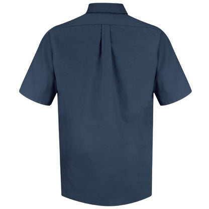 Red Kap Men's Short Sleeve Poplin Dress Shirt