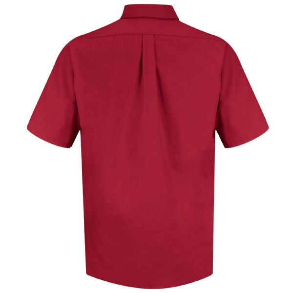 Red Kap Men's Short Sleeve Poplin Dress Shirt