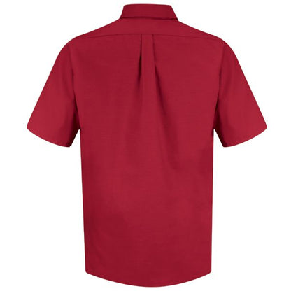 Red Kap Men's Short Sleeve Poplin Dress Shirt