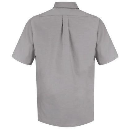 Red Kap Men's Short Sleeve Poplin Dress Shirt