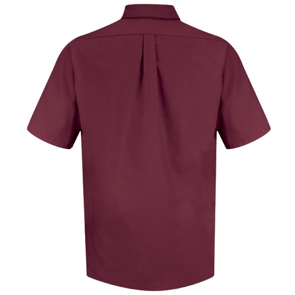Red Kap Men's Short Sleeve Poplin Dress Shirt