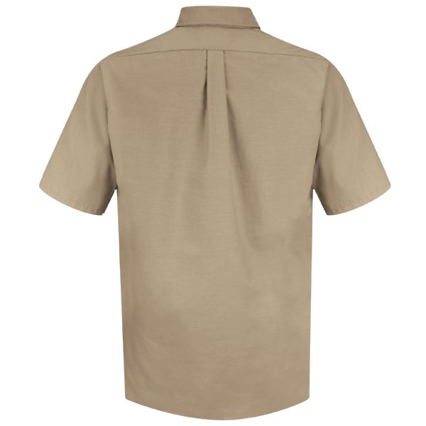 Red Kap Men's Short Sleeve Poplin Dress Shirt