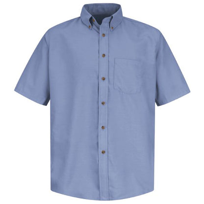 Red Kap Men's Short Sleeve Poplin Dress Shirt