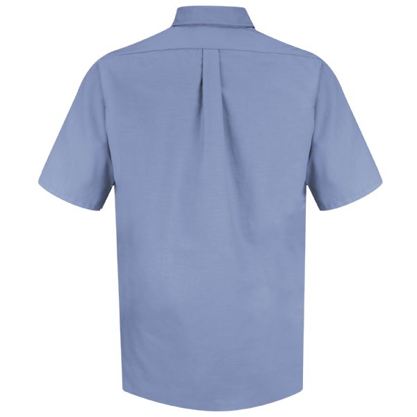 Red Kap Men's Short Sleeve Poplin Dress Shirt