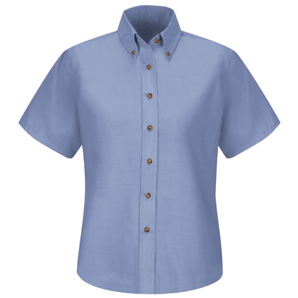 Red Kap Women's Short Sleeve Poplin Dress Shirt