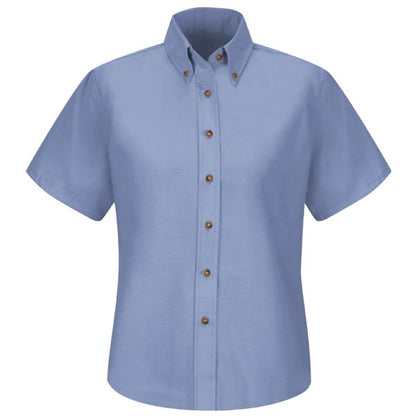 Red Kap Women's Short Sleeve Poplin Dress Shirt