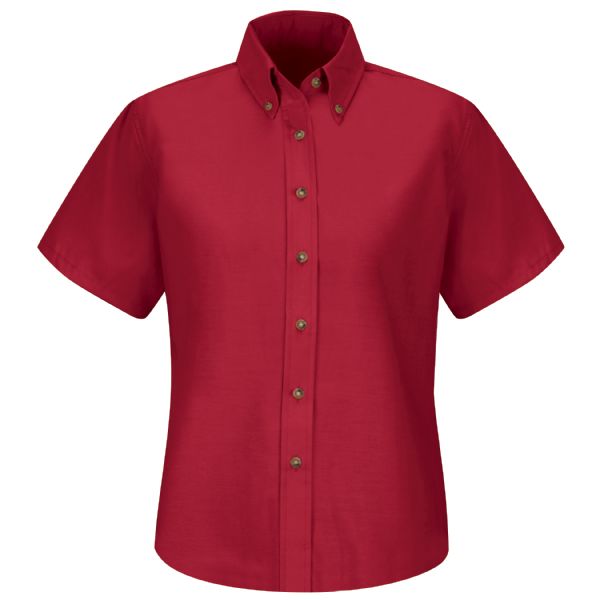 Red Kap Women's Short Sleeve Poplin Dress Shirt