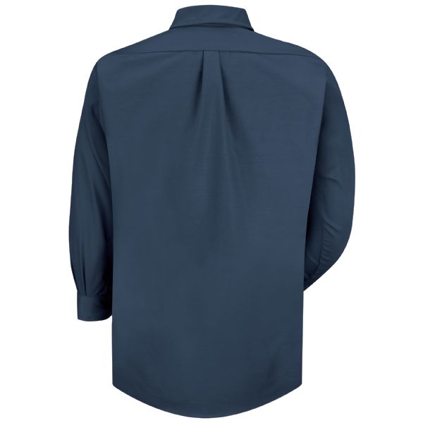 Red Kap Men's Long Sleeve Poplin Dress Shirt