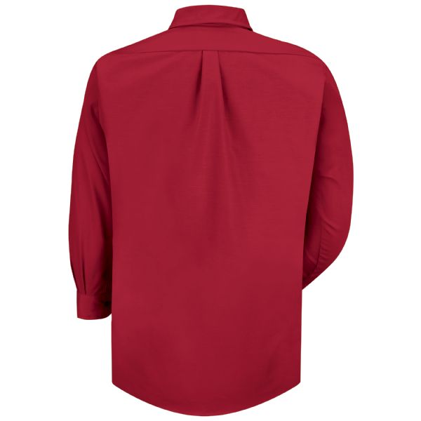 Red Kap Men's Long Sleeve Poplin Dress Shirt
