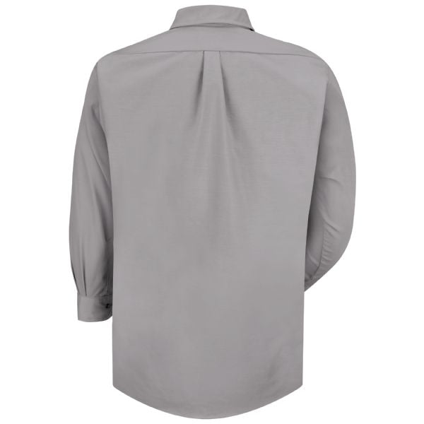 Red Kap Men's Long Sleeve Poplin Dress Shirt
