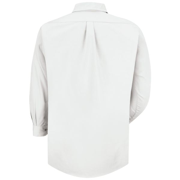 Red Kap Men's Long Sleeve Poplin Dress Shirt