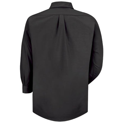 Red Kap Men's Long Sleeve Poplin Dress Shirt