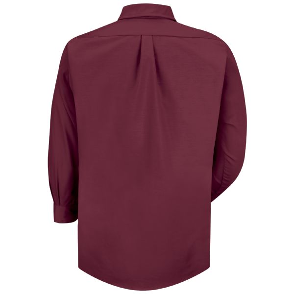 Red Kap Men's Long Sleeve Poplin Dress Shirt