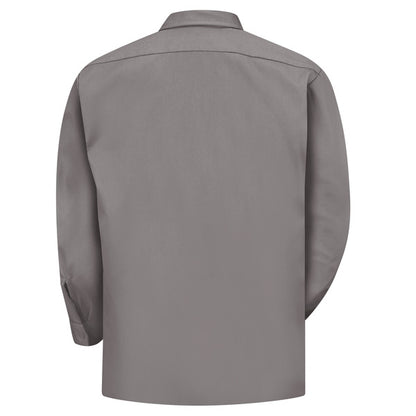 Red Kap Men's Long Sleeve Utility Uniform Shirt