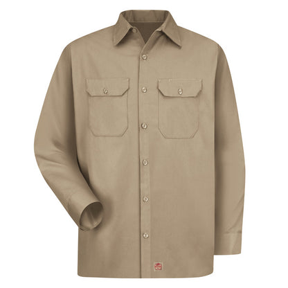 Red Kap Men's Long Sleeve Utility Uniform Shirt