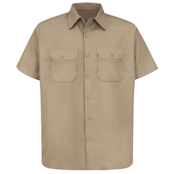 Red Kap Men's Short Sleeve Utility Uniform Shirt