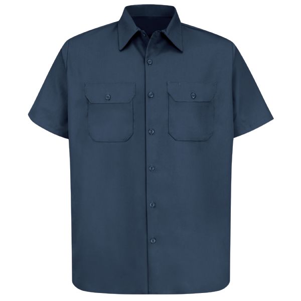 Red Kap Men's Short Sleeve Utility Uniform Shirt