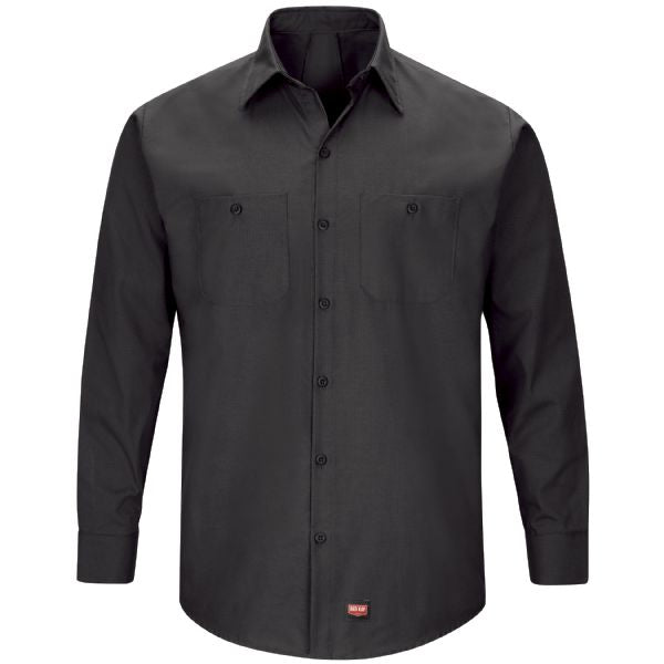 Red Kap Men's Long Sleeve Work Shirt with MIMIX®
