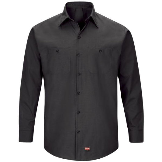 Red Kap Men's Long Sleeve Work Shirt with MIMIX®