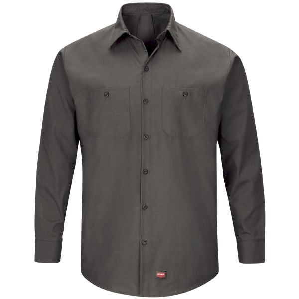 Red Kap Men's Long Sleeve Work Shirt with MIMIX®