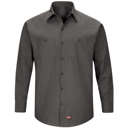 Red Kap Men's Long Sleeve Work Shirt with MIMIX®