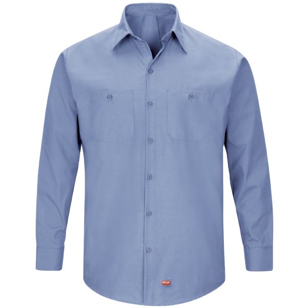 Red Kap Men's Long Sleeve Work Shirt with MIMIX®