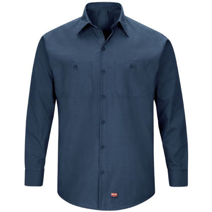 Red Kap Men's Long Sleeve Work Shirt with MIMIX®