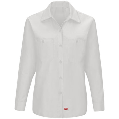 Red Kap Women's Long Sleeve Work Shirt with MIMIX®