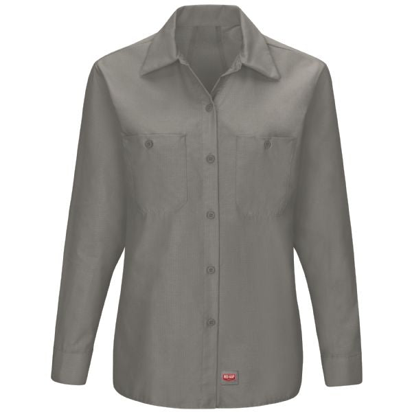 Red Kap Women's Long Sleeve Work Shirt with MIMIX®