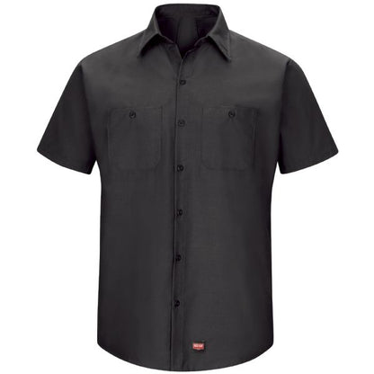 Red Kap Men's Short Sleeve Work Shirt with MIMIX®