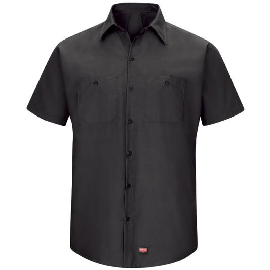 Red Kap Men's Short Sleeve Work Shirt with MIMIX®