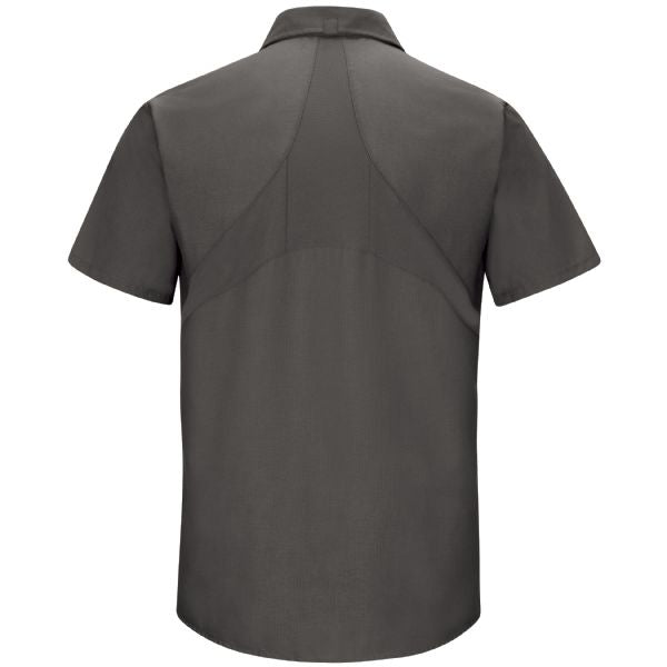 Red Kap Men's Short Sleeve Work Shirt with MIMIX®