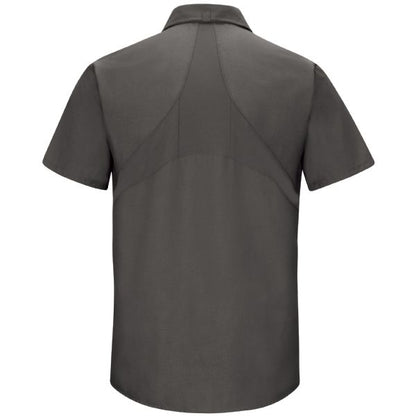 Red Kap Men's Short Sleeve Work Shirt with MIMIX®