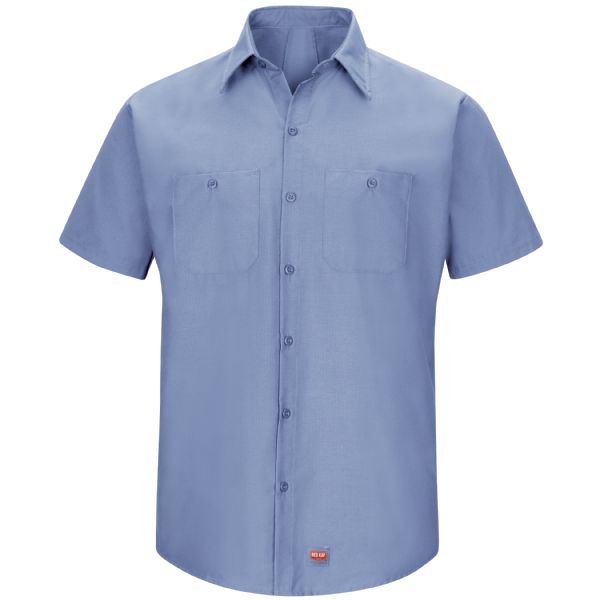 Red Kap Men's Short Sleeve Work Shirt with MIMIX®